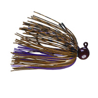 Picasso Lures Tungsten Little Spotty Finesse Jig 3/8 oz / PB&J Bling