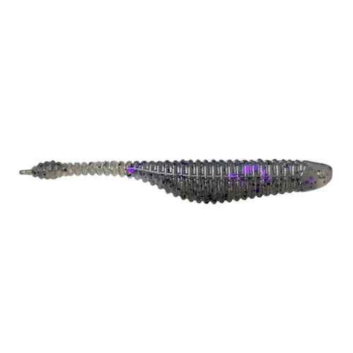 Great Lakes Finesse 2.75 Drop Minnow Green Pumpkin Purple Flake