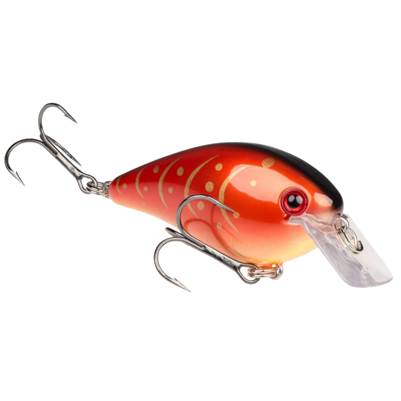 Strike King KVD 1.5 Squarebill Crankbait Sam Rayburn Red Craw / 2 1/4"