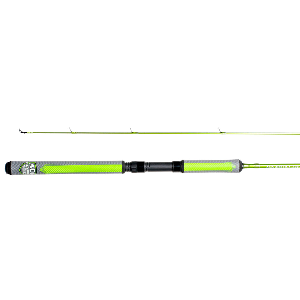 ACC Crappie Stix Super Grip Dock Shooting Spinning Rods 8'0" / Crappie Medium / 2