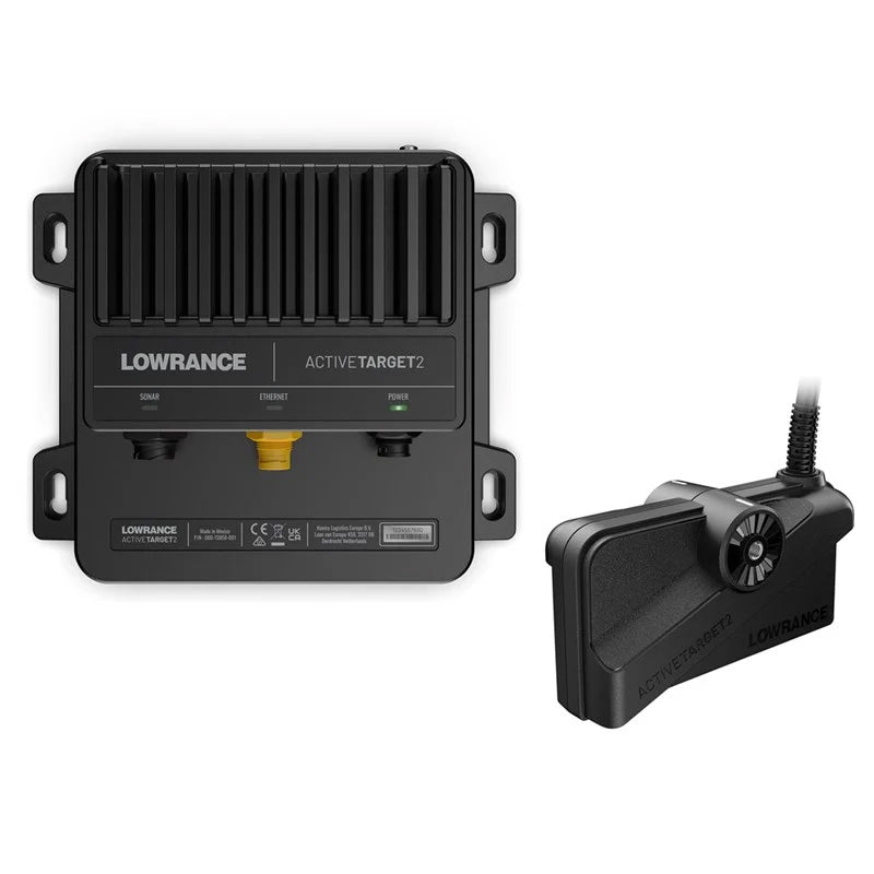 Lowrance ActiveTarget 2 System (Module + Transducer + Mounts) ActiveTarget 2 System (Module + Transducer + Mounts)