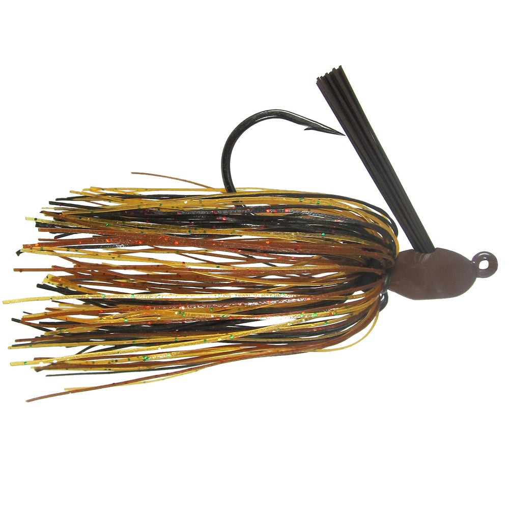 Outkast Tackle Stealth Feider Jig 5/8 oz / Black/Brown Amber