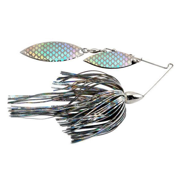 War Eagle Double Willow Spinnerbait 3/8oz Nickel Spot Remover