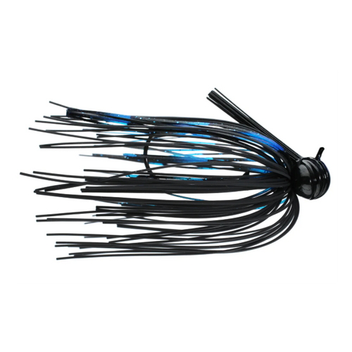 Greenfish Tackle Crawball Living Rubber Football Jig 3/8 oz / Black/Blue Greenfish Tackle Crawball Living Rubber Football Jig 3/8 oz / Black/Blue