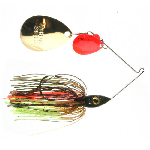 Nichols Lures Rado Kicker Double Colorado Spinnerbait 3/8 oz / Bluegill Red Nichols Lures Rado Kicker Double Colorado Spinnerbait 3/8 oz / Bluegill Red