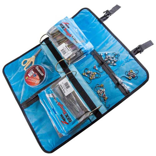 Z-Man ElaZtech Bait BinderZ Doublewide ZMan Blue