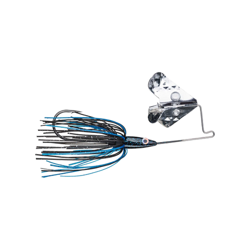 Strike King Tri-Wing Buzz King Buzzbait Black/Blue / 5/16 oz Strike King Tri-Wing Buzz King Buzzbait Black/Blue / 5/16 oz