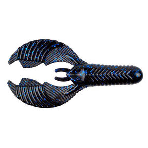 Craw Chunk 3 1/4" / Black Blue Flake