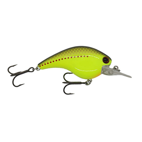 13 Fishing Flatty Daddy - Flat Sided Crankbait - 2.5 - 1/2oz - Casper Shad