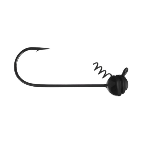 Greenfish Tackle Crawball Shakey Head Jig 3/16 oz / Black Greenfish Tackle Crawball Shakey Head Jig 3/16 oz / Black