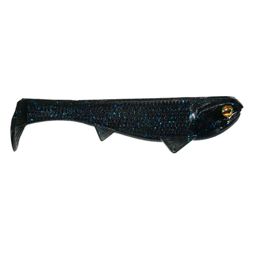 Optimum Baits Weedless Boom Boom Swimbait 6" / Black & Blue Optimum Baits Weedless Boom Boom Swimbait 6" / Black & Blue