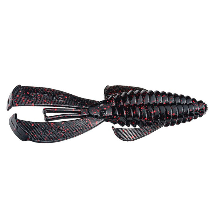 Strike King Rage Bug Black Neon / 4"