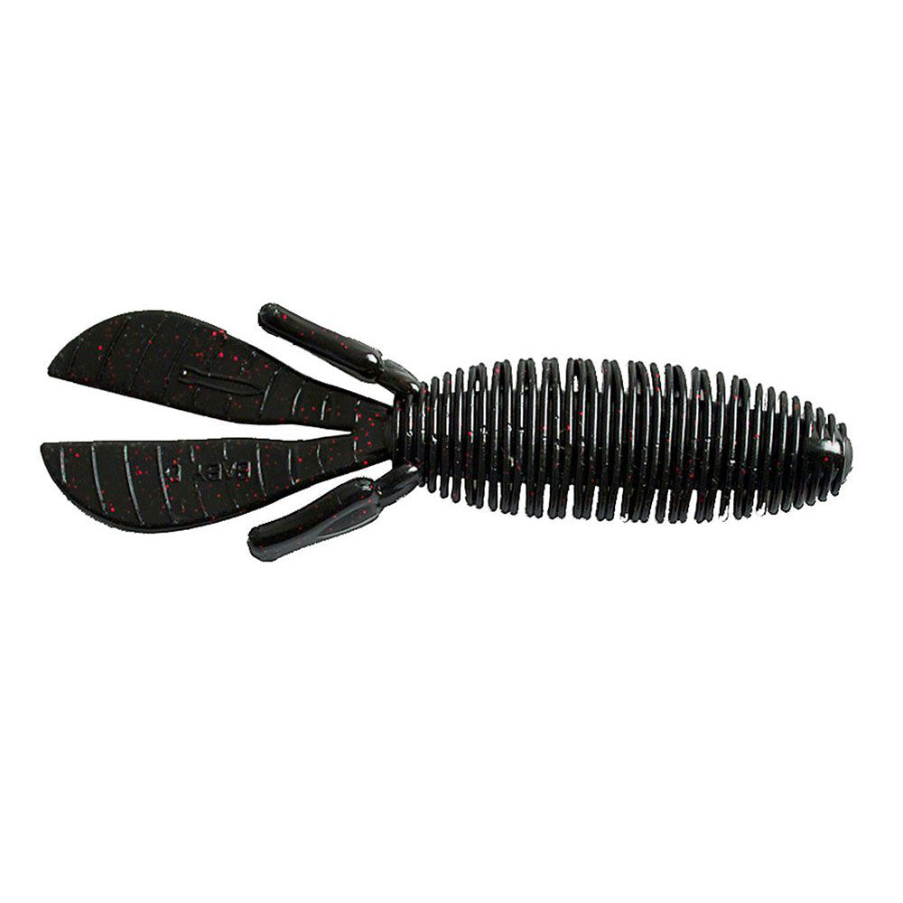 Missile Baits Baby D Bomb Black Red Flake / 3 2/3"