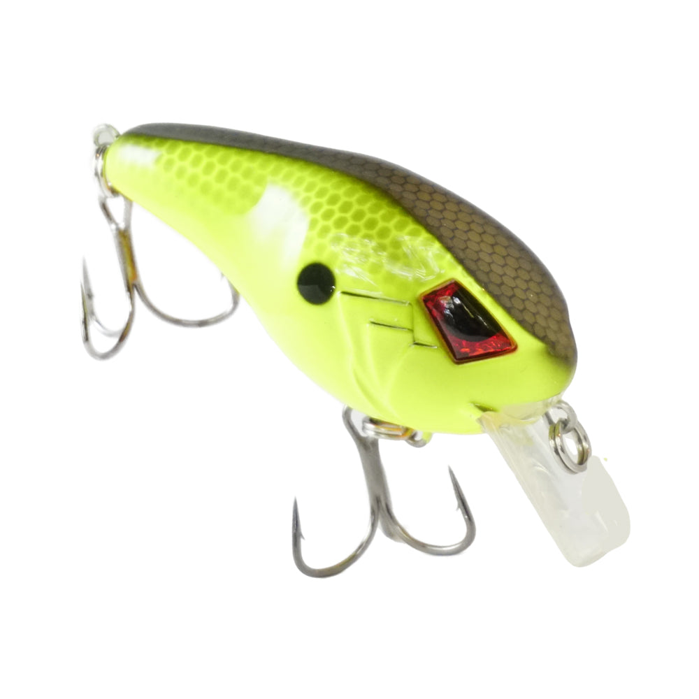 Riot Baits Reactor 1.5 Squarebill Crankbait Blaze / 2 1/4"