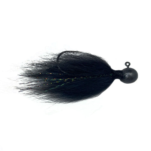 Rabid Baits Hair Jig 1/8 oz / Black Rabid Baits Hair Jig 1/8 oz / Black