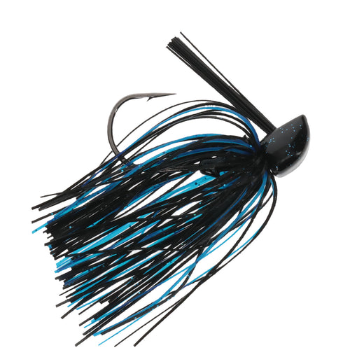 Strike King Compact Tungsten Casting Jig 1/4 oz / Black/Blue Strike King Compact Tungsten Casting Jig 1/4 oz / Black/Blue