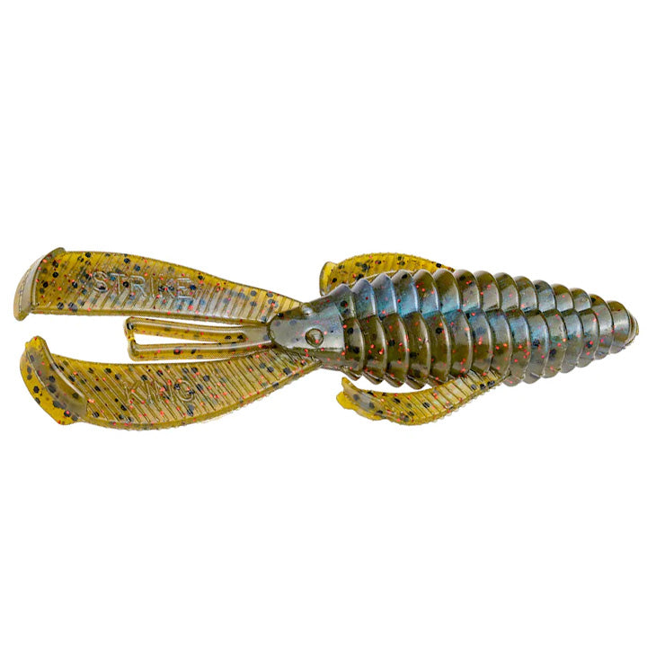 Strike King Rage Bug Blue Craw Red Flake / 4"