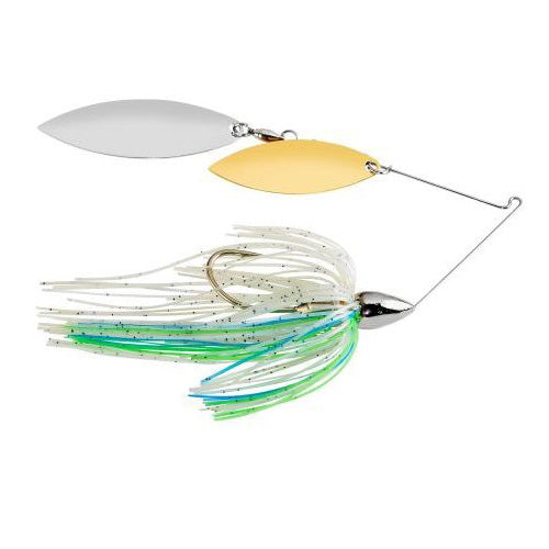War Eagle Nickel Double Willow Spinnerbait 3/8 oz / Blue Herring War Eagle Nickel Double Willow Spinnerbait 3/8 oz / Blue Herring