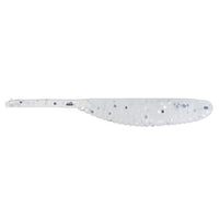 Yamamoto 4" Shad Shape Worm Blue Pearl/Silver Flake / 4"