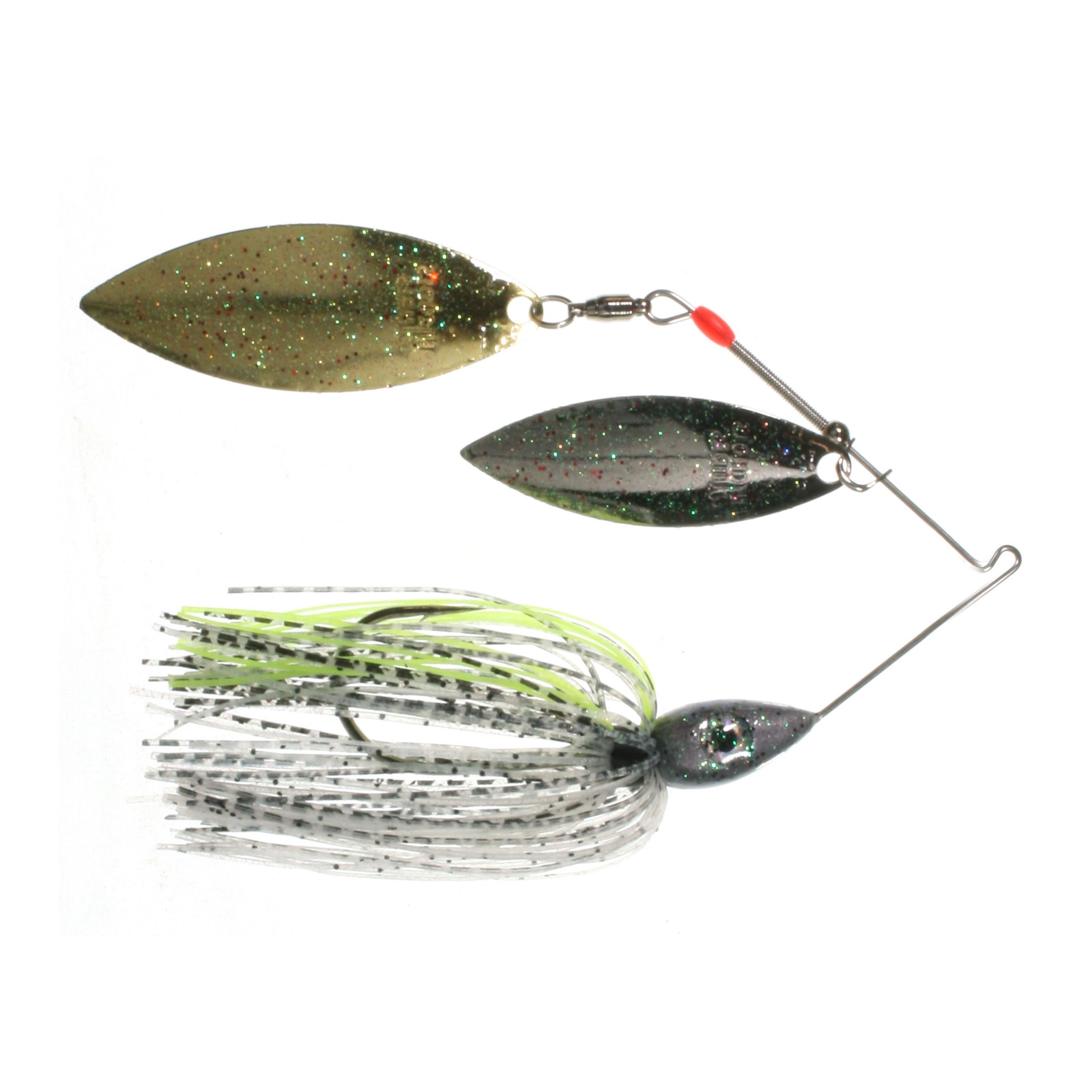 Nichols Lures Pulsator Metal Flake Double Willow Spinnerbait