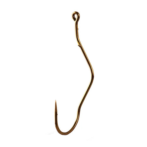 Mustad Slow Death Aberdeen Hook #1 / Bronze / 10 Pack Mustad Slow Death Aberdeen Hook #1 / Bronze / 10 Pack