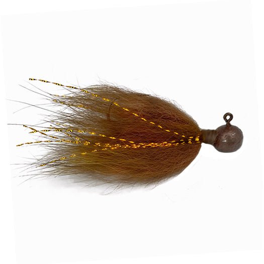 Rabid Baits Hair Jig 1/8 oz / Brown