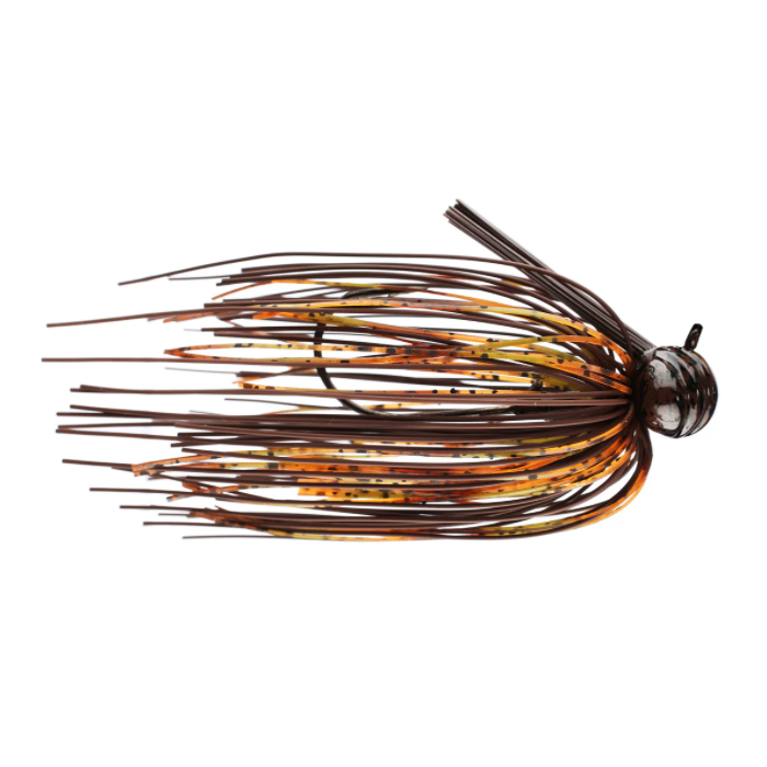 Greenfish Tackle Crawball Living Rubber Football Jig 1/2 oz / Brown Craw