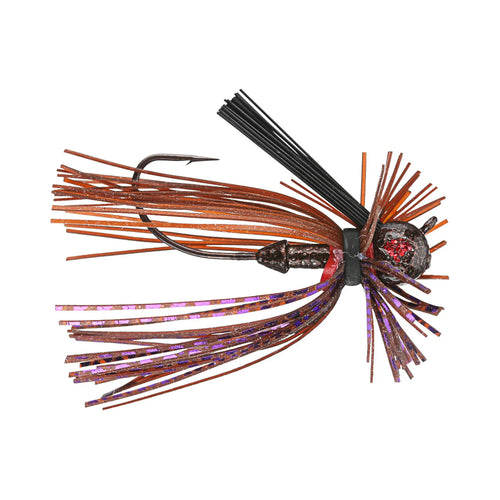 Jewel Baits Finesse Jig 2 Pack Brown & Purple Flash / 5/16 oz Jewel Baits Finesse Jig 2 Pack Brown & Purple Flash / 5/16 oz