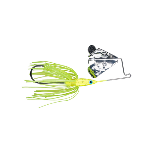 Strike King Tri-Wing Buzz King Buzzbait Chartreuse / 5/16 oz Strike King Tri-Wing Buzz King Buzzbait Chartreuse / 5/16 oz