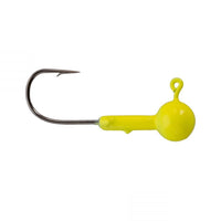 Crappie Magnet Double Cross Jig Heads Chartreuse / 1/16 oz