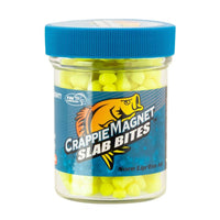 Crappie Magnet Slab Bites Chartreuse