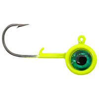 ACC Crappie Stix Crappie Jig Heads 1/32 oz / Chartreuse