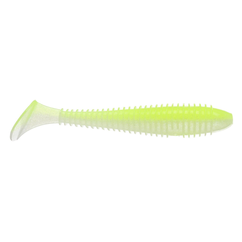 Keitech Fat Swing Impact 2.8" Chartreuse Back Pearl / 2.8"