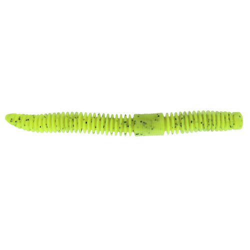 Yamamoto Slink-O Floater Worm Chartreuse/Black Flake / 5 1/2" Yamamoto Slink-O Floater Worm Chartreuse/Black Flake / 5 1/2"