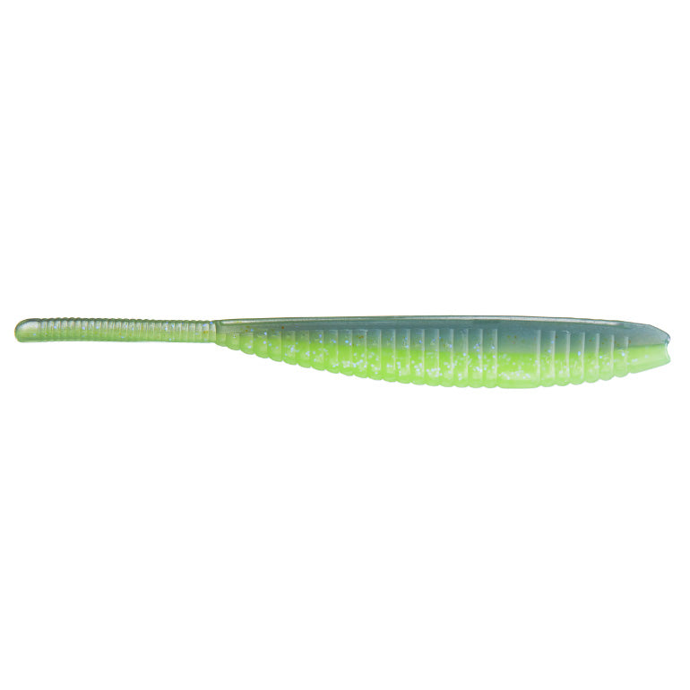 Yamamoto Shad Shape Floater 5 Chartreuse/Electric Blue