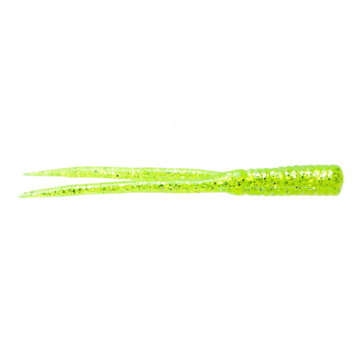 Zoom Split Tail Trailer Chartreuse Glitter / 4" Zoom Split Tail Trailer Chartreuse Glitter / 4"