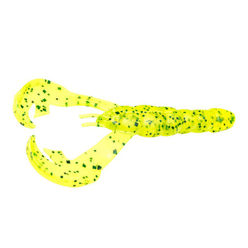 Strike King Rage Craw Chartreuse Pepper / 4" Strike King Rage Craw Chartreuse Pepper / 4"