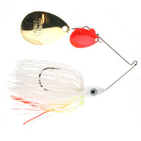 Nichols Lures Rado Kicker Double Colorado Spinnerbait 1/2 oz / Coleslaw Red