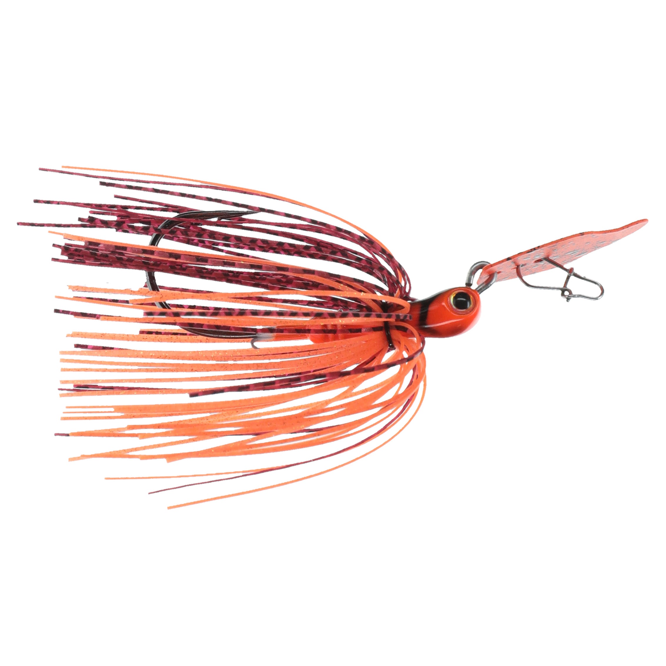 Strike King Tungsten Thunder Cricket Vibrating Jig 3/8 oz / Fire Craw