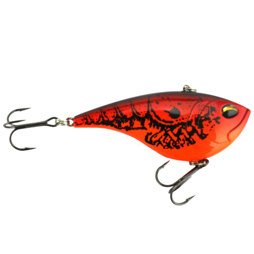 Jenko Rip Knocker 75 Lipless Crankbait Flaming Craw / 3" Jenko Rip Knocker 75 Lipless Crankbait Flaming Craw / 3"