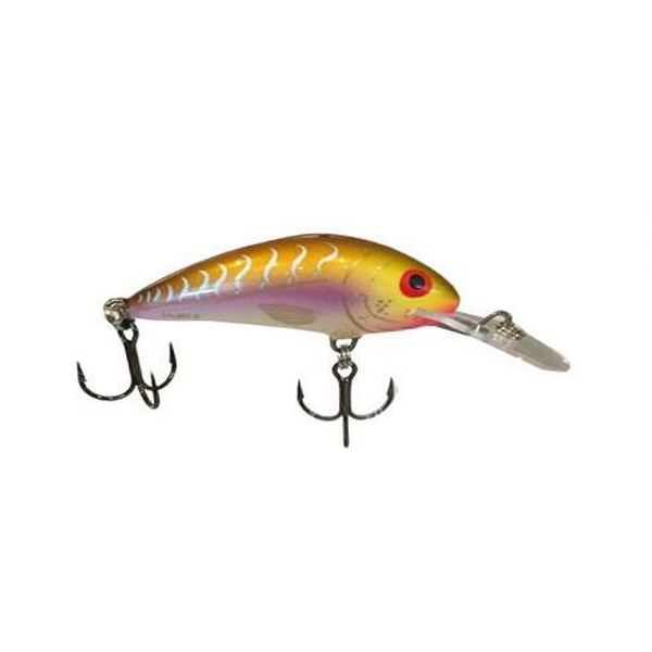 Salmo Hornet Floating 5 Lure - Purple Chrome - 2 1/4 oz Crankbait Lure