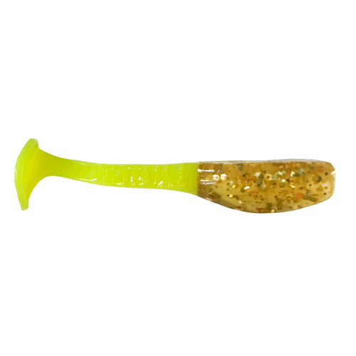 Big Bite Baits 2" Swimming Crappie Minnr Gold Digger / 2" Big Bite Baits 2" Swimming Crappie Minnr Gold Digger / 2"