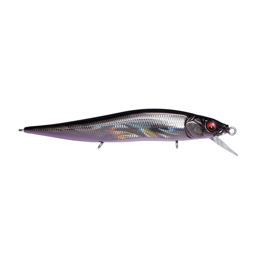 Megabass Vision 110 Jr. Jerkbait GG Deadly Black Shad / 3 7/8"