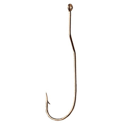 Tru-Turn 868G X-Long Shank Aberdeen Snelled Hooks 4