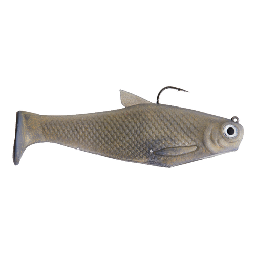 Bull Shad Swimbaits Bacca Burrito Swimbait Golden Shiner / 6" Bull Shad Swimbaits Bacca Burrito Swimbait Golden Shiner / 6"