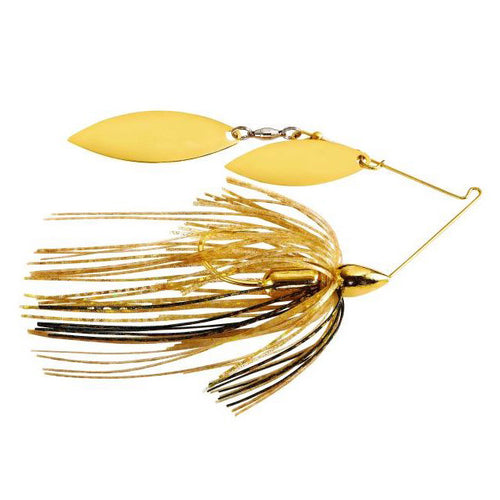 War Eagle Gold Screamin Eagle Double Willow Spinnerbait Gold Shiner / 1/2 oz War Eagle Gold Screamin Eagle Double Willow Spinnerbait Gold Shiner / 1/2 oz