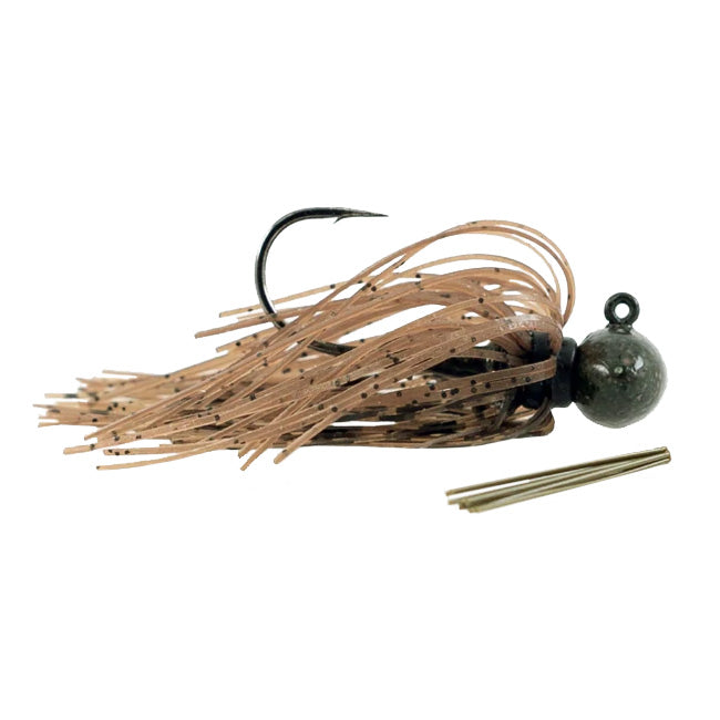 Missile Baits Ike's Micro Football Jig Green Pumpkin / 1/4 oz