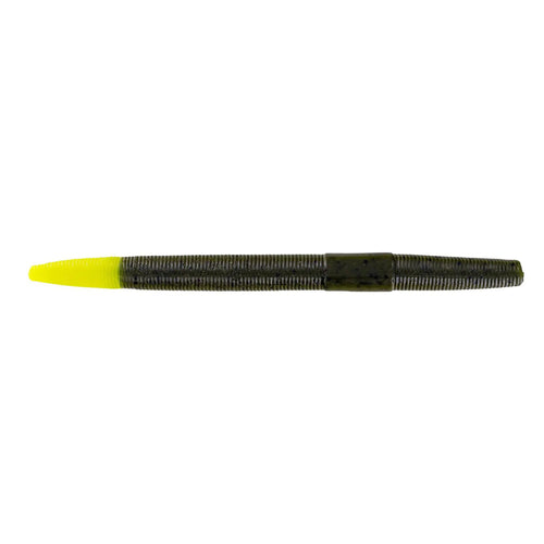 Big Bite Baits Trick Stick 5" / Green Pumpkin/Chartreuse Tip Big Bite Baits Trick Stick 5" / Green Pumpkin/Chartreuse Tip