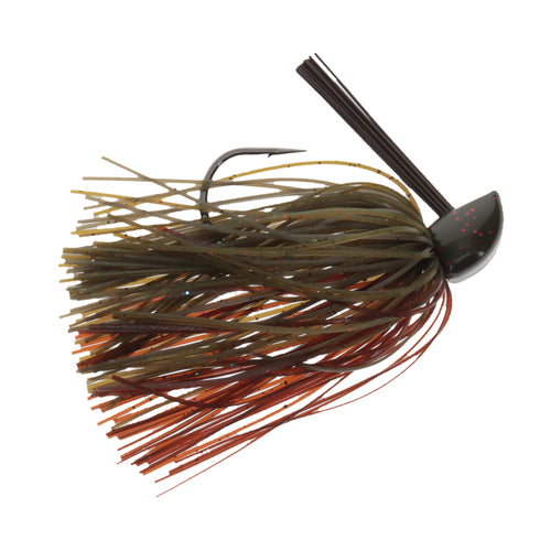 Strike King Compact Tungsten Casting Jig 1/4 oz / Green Pumpkin Craw Strike King Compact Tungsten Casting Jig 1/4 oz / Green Pumpkin Craw