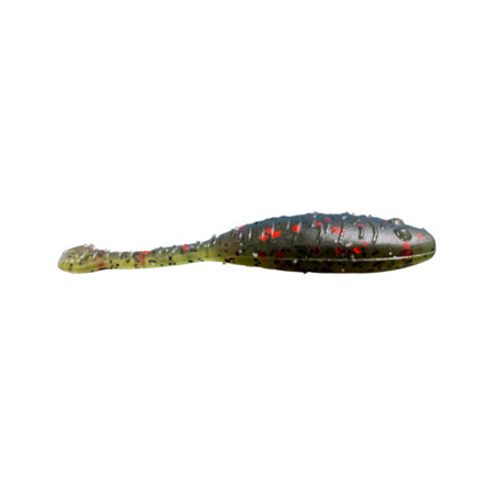 Great Lakes Finesse Flat Cat Green Pumpkin Red Flake / 2 1/4"